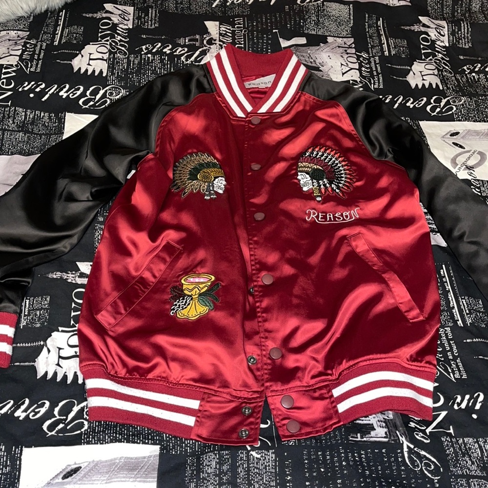 ♣️Reason Varsity Jacket ♠️